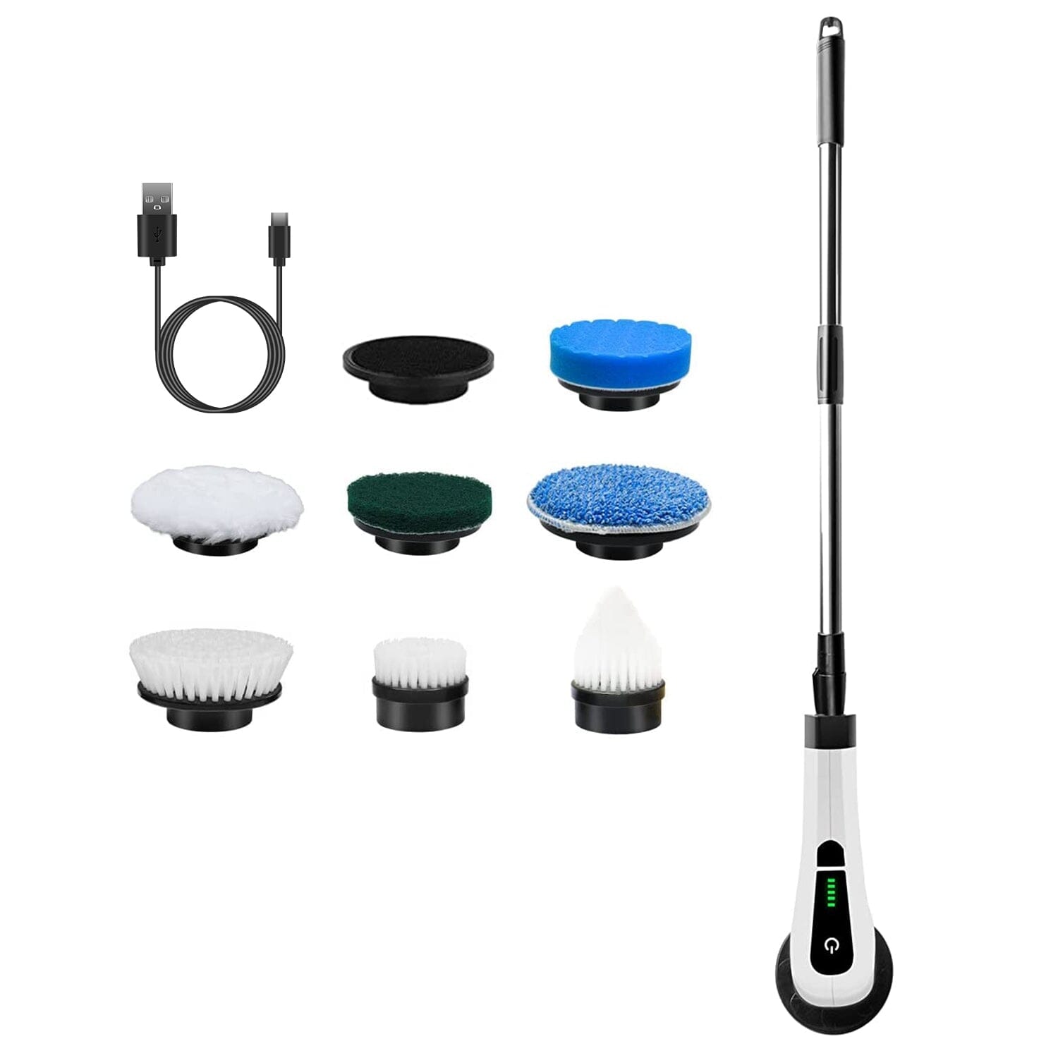 Rechargeable Electric Spin Scrubber 8 Brush Replaceable Heads 2 Speed Buy Cheap Looking For