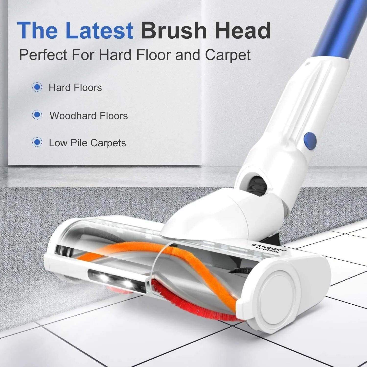 WHALL EV-691 Cordless Vacuum Cleaner 4-in-1 Foldable Cordless Stick (Refurbished) Cheap Footlocker