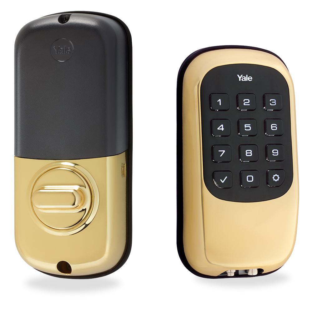 Yale YRD110ZW605 Push Button Deadbolt Lock B1L YRD110-ZW-US with Z-Wave Shop For Sale