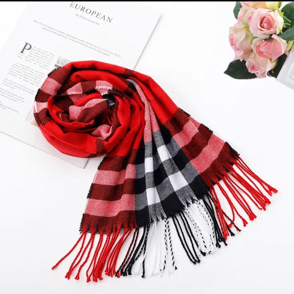 Super Soft Long Cashmere Wool Scarfs - Assorted Styles Order Online