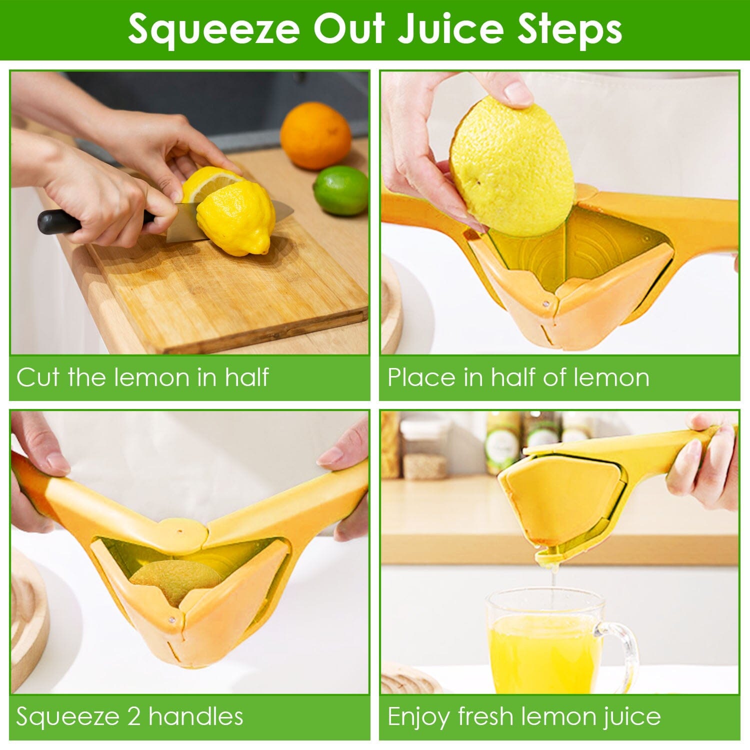 Manual Lemon Squeezer Fold Flat Design Pay With Visa