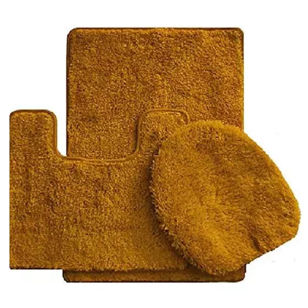 3-Piece Set: Ben&Jonah Elegant Bath Rug Set Discount Online