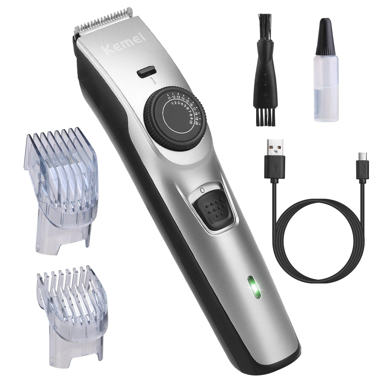 Cordless Beard Trimmer USB Rechargeable Beard Grooming Kit Outlet Shop