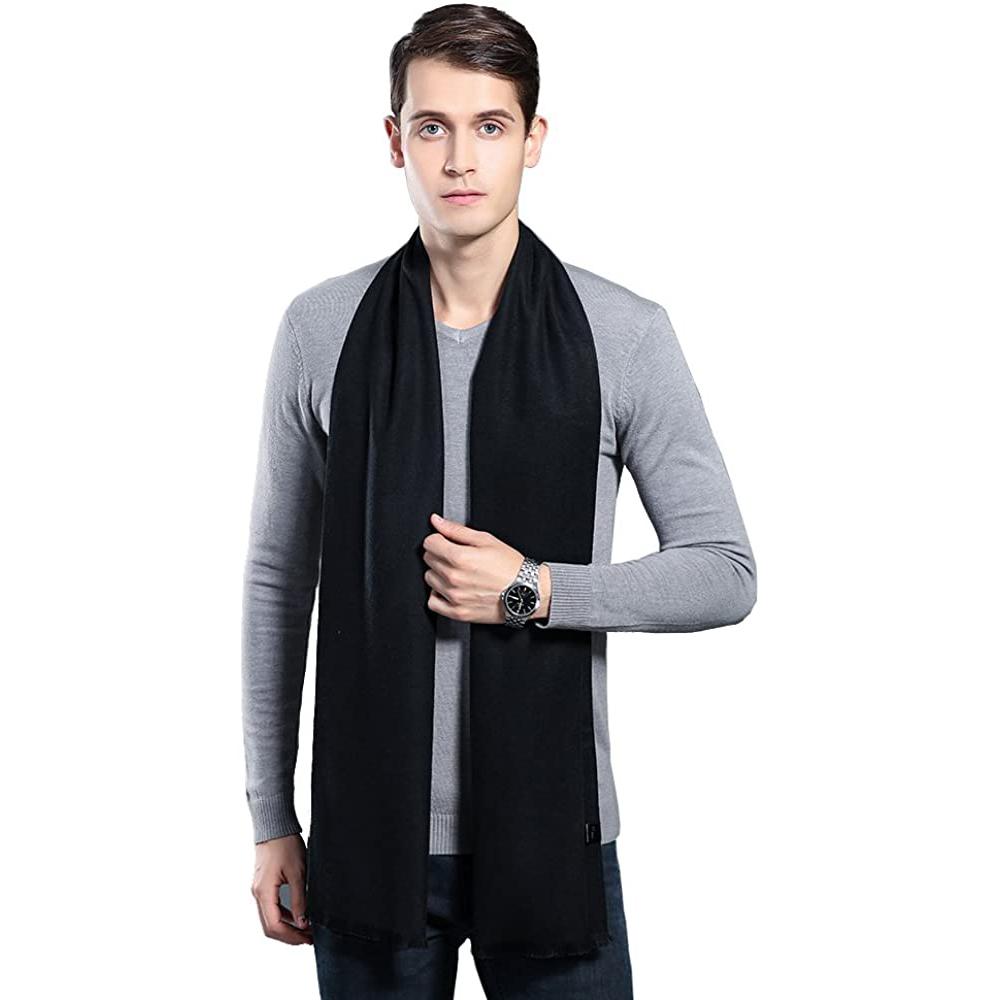 Ohayomi Mens Winter Cashmere Fashion Formal Soft Scarves Outlet Looking For