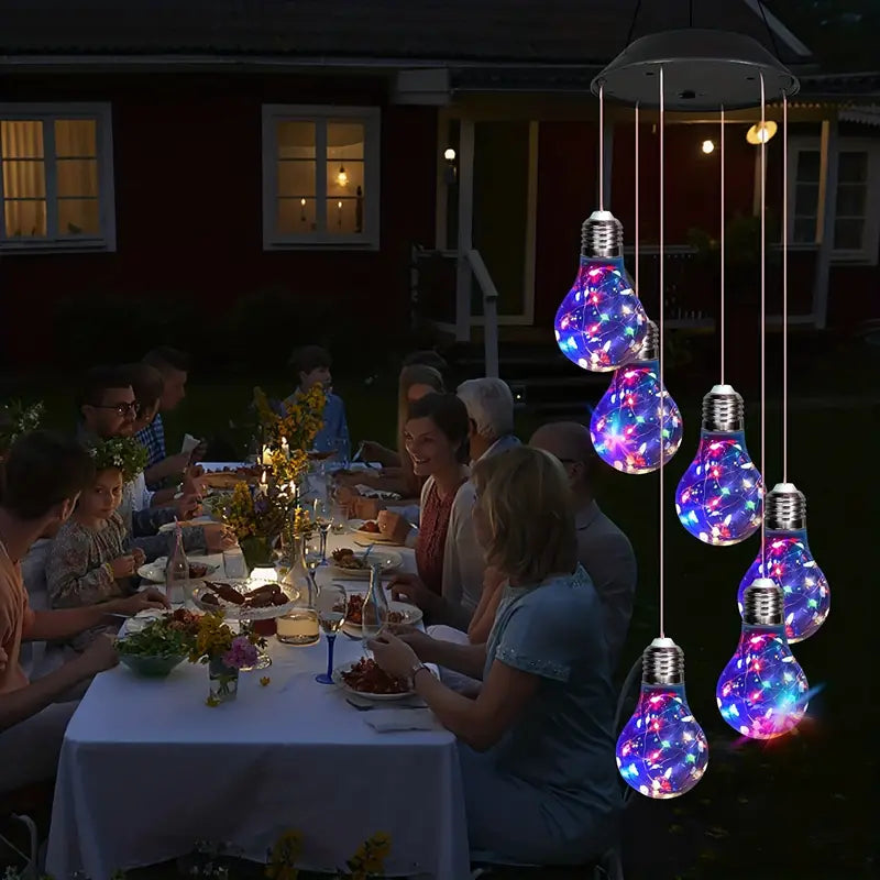 Colorful Lights Solar Wind Chimes for Outside Affordable Sale Online