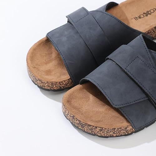 Roxoni Stylish Flat Sandals for Men - Adjustable Strap Clearance Store Sale Online