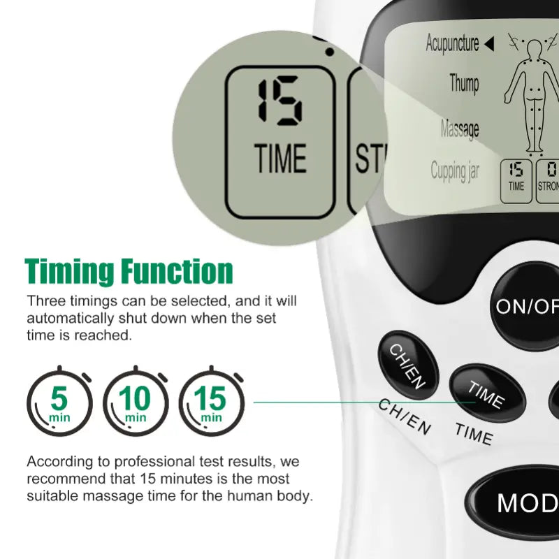 Electric TENS Muscle Stimulator Low Pice Fee Shipping Cheap Online