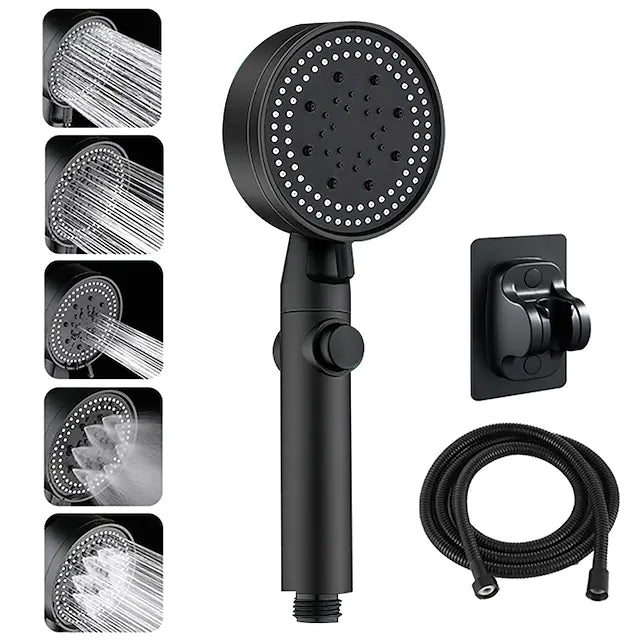 Shower Head Water Saving with 5 Adjustable Mode Outlet Cheap