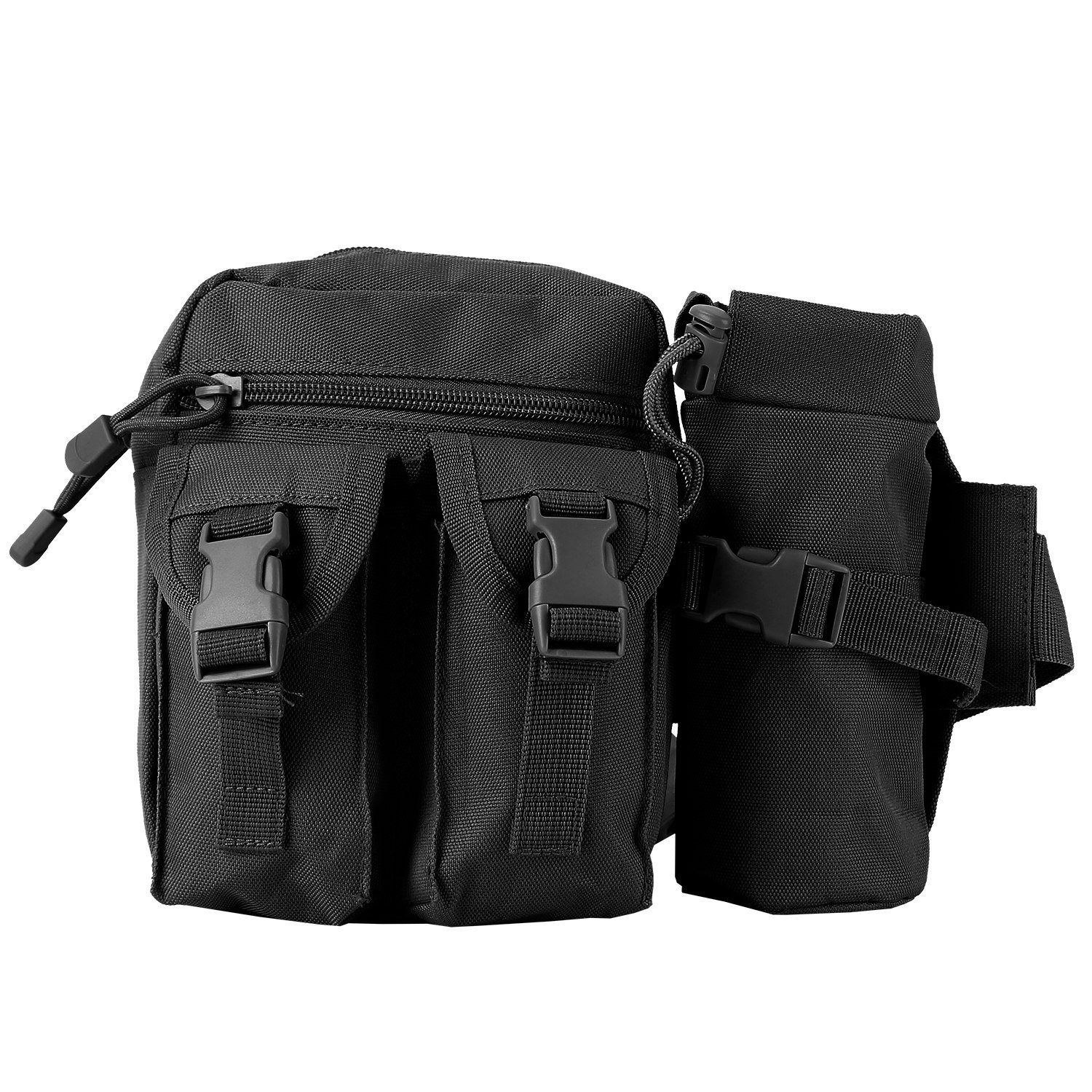 Tactical Waist Bag Utility Pouch Belt Bag with Water Bottle Pouch Cheapest