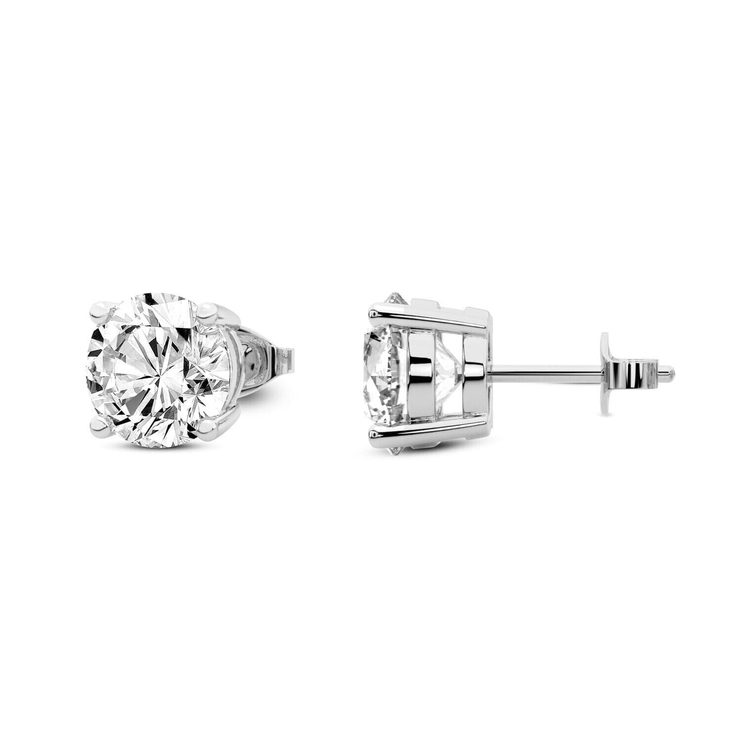 0.25 Ct T.W. Natural Diamond Studs in 14k White or Yellow Gold Sale Official