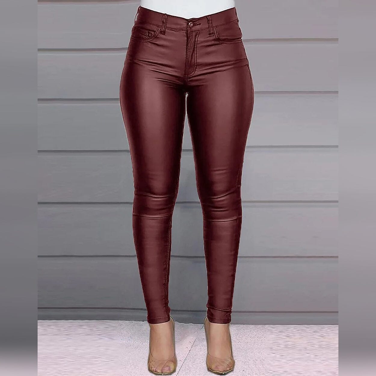 Women's Skinny Leather Pants Cheap Sale 2025 Newest