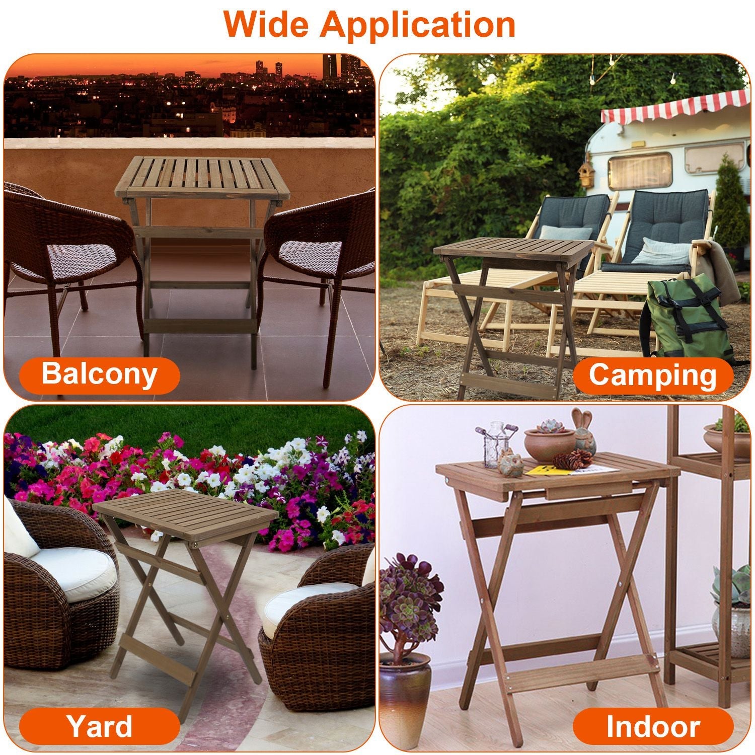 Outdoor Side Table Portable Folding Table Discount Latest Collections