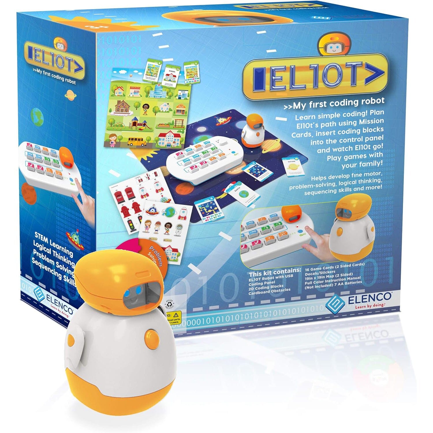 Elenco EL10T: My First Coding Robot Outlet Sast