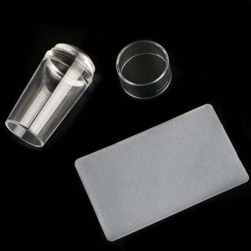 3-Pack: Fast and Easy French Tip Nail Art with Clear Silicone Stamper and Scraper Outlet Store Cheap Online