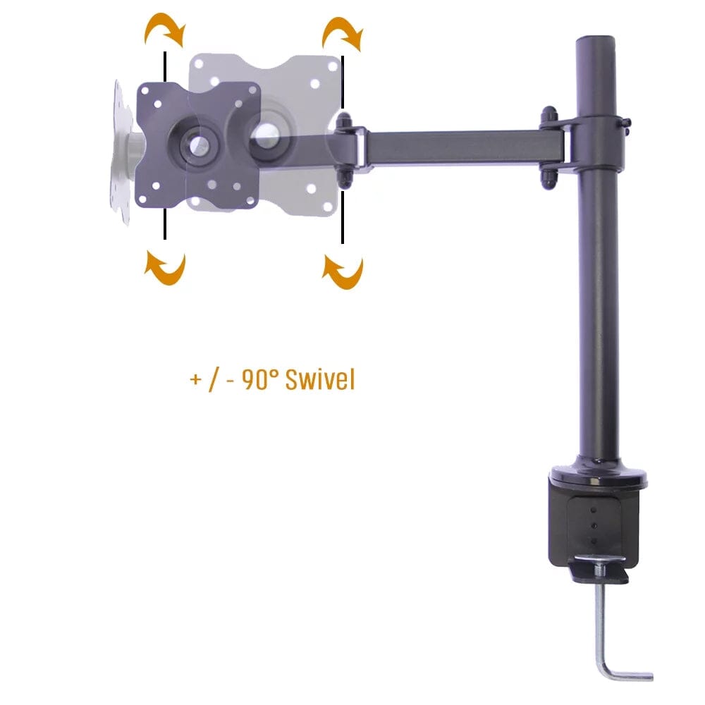 KORAMZI Articulating/TV Desk Mount 100x100 VESA Fits 10-30 TV KWM1420 Discount With Mastercard