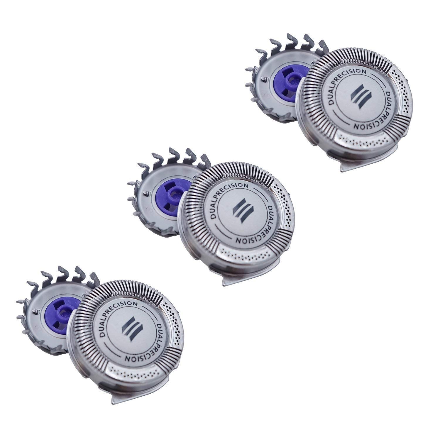 3-Piece: HQ8 Dual Precision Replacement Heads for Philips Norelco Shavers Best Seller For Sale