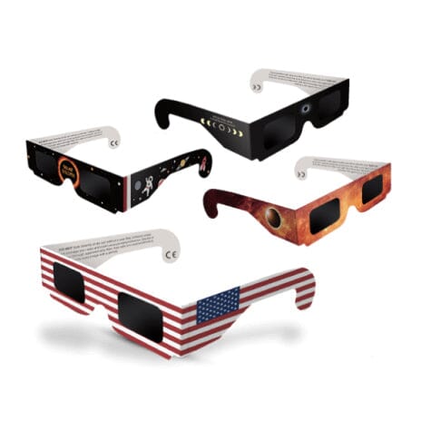 10-Pack: Solar Eclipse Glasses - ISO and CE Safety Certified Online For Sale