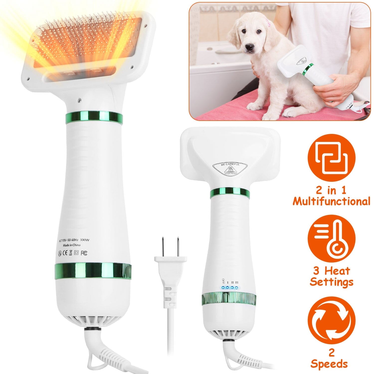 2-in-1 Multifunctional Pet Grooming Hair Dryer Clearance New Arrival