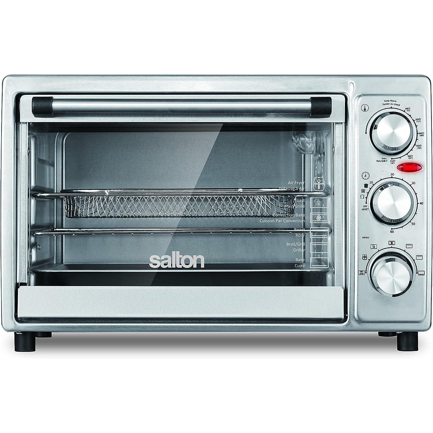 Salton Stainless Steel Air Fryer Toaster Oven Where To Buy Low Pice