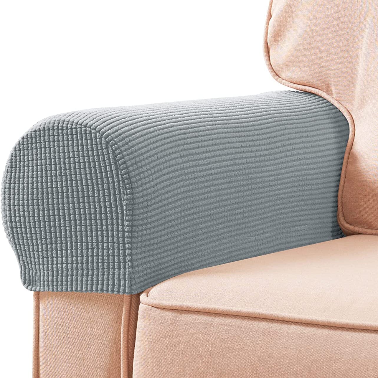 2-Piece: Jacquard Sofa Armrest Slipcover Where To Buy Cheap Real