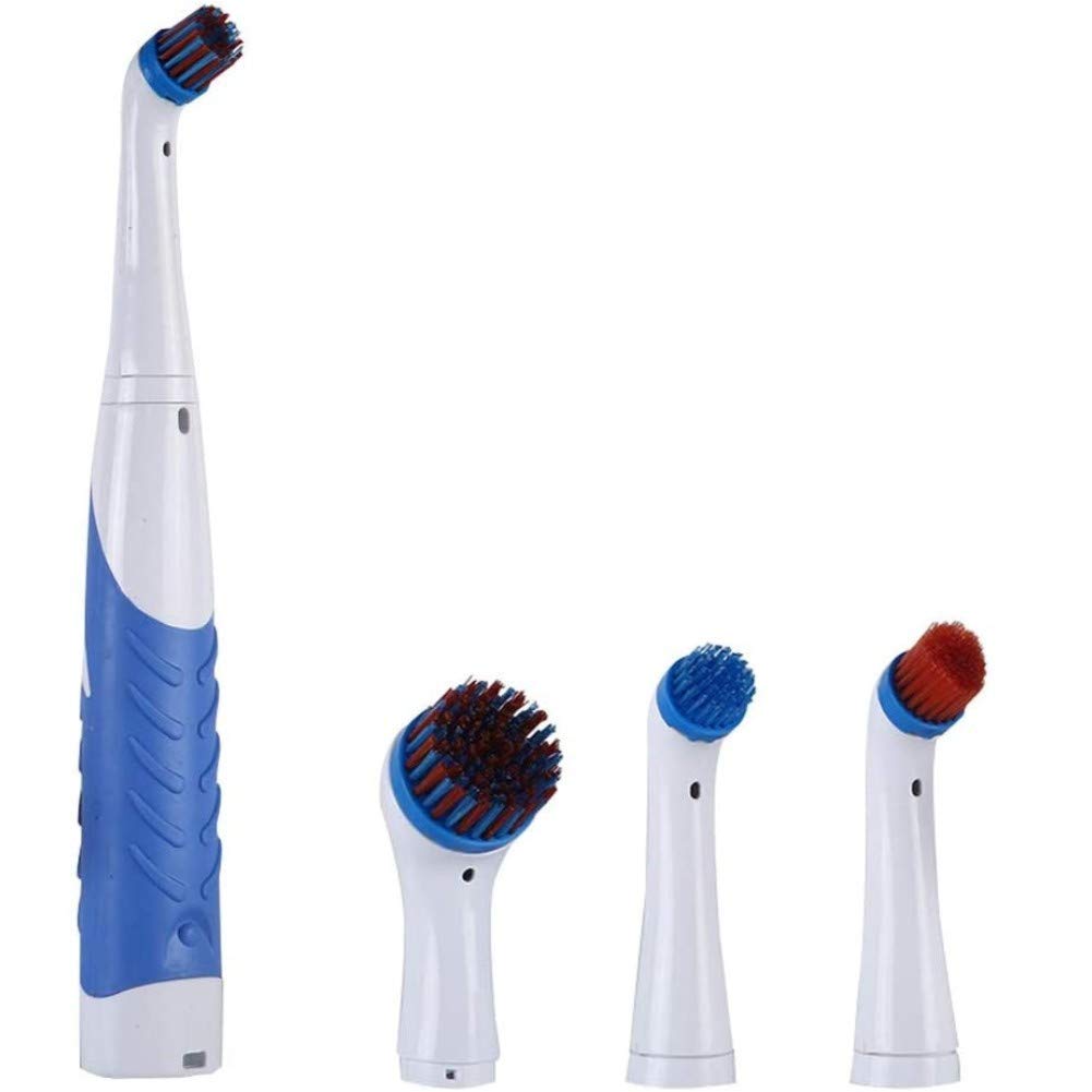 Electric Cleaning Brush with Household All Purpose 4 Brush Heads Sale With Paypal