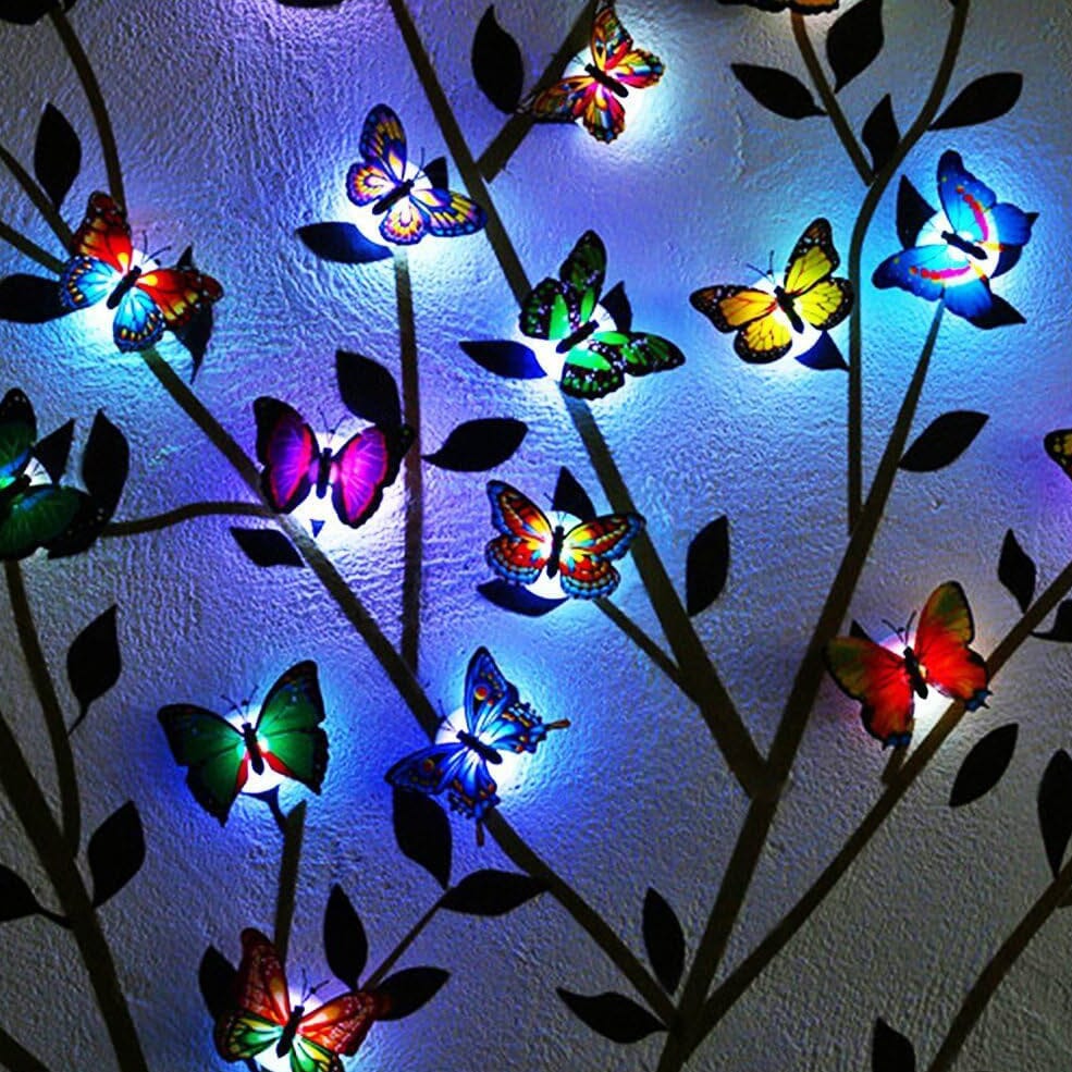 12-Pack: LED Butterfly Decoration Night Light Clearance Best Place