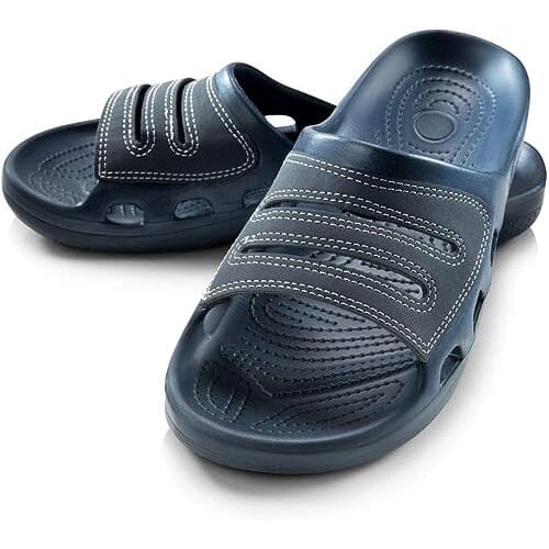 Roxoni Men Sandals Shower Slides for Men Open Toe Slip-On Men Slippers Online Online With Mastercard