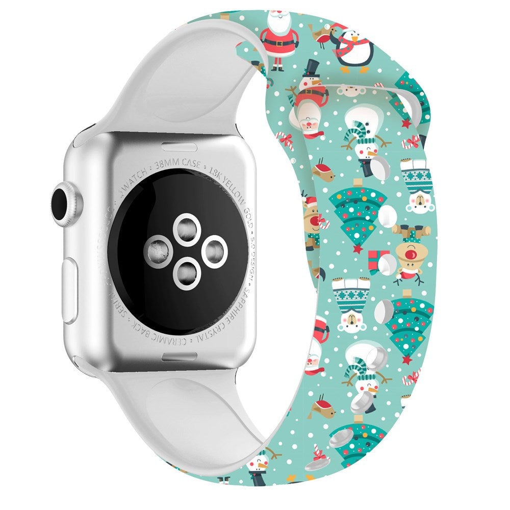 Christmas Silicone Apple Watch Bands Outlet Find Great