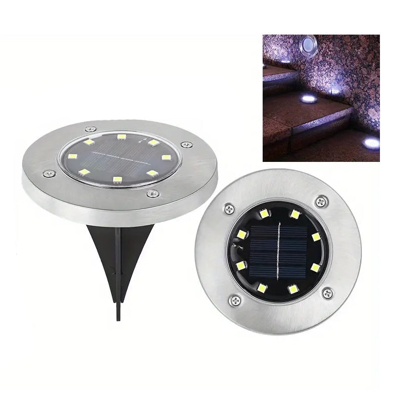 4-Pack: Waterproof Solar Garden Lights Online Online Cheap Online