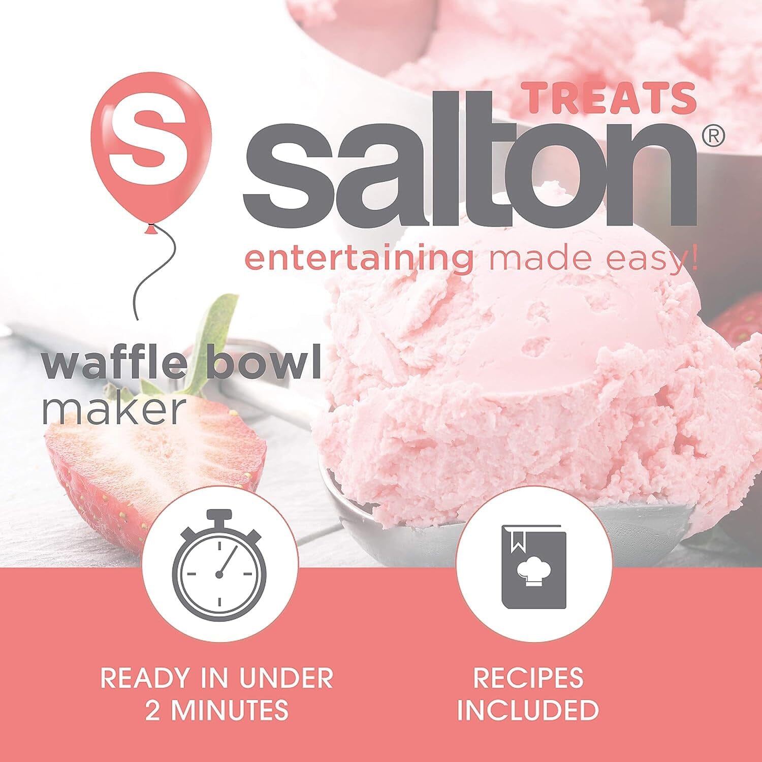 Salton Waffle Bowl Maker Cheap Sale Enjoy