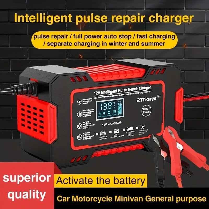 Car Battery Fast & Efficiently Charger For Sale Sale Online