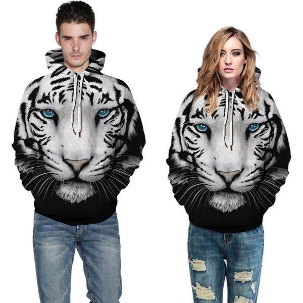 3D Tiger Print Unisex Sweatshirts 100% Guaranteed