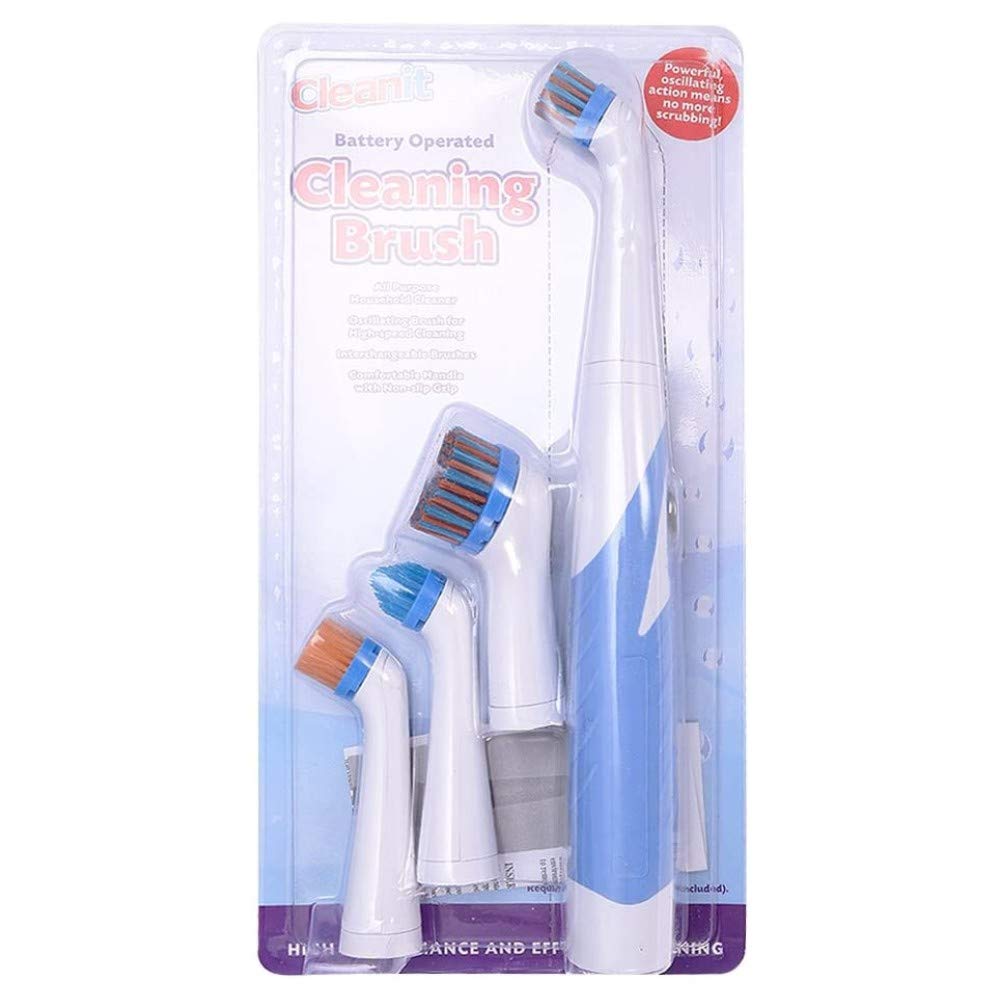 Electric Cleaning Brush with Household All Purpose 4 Brush Heads Sale With Paypal