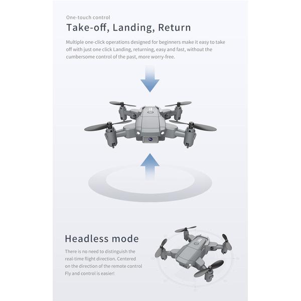 Mini Drone RC Quadcopter 1080P/4K Camera 360° Flip 6-Axis Gyro Gesture Newest Cheap Pice