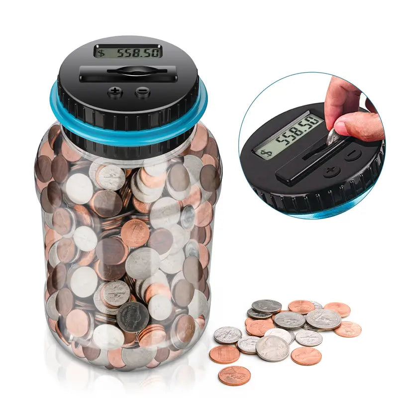 Digital Counting Money Jar Popular Online