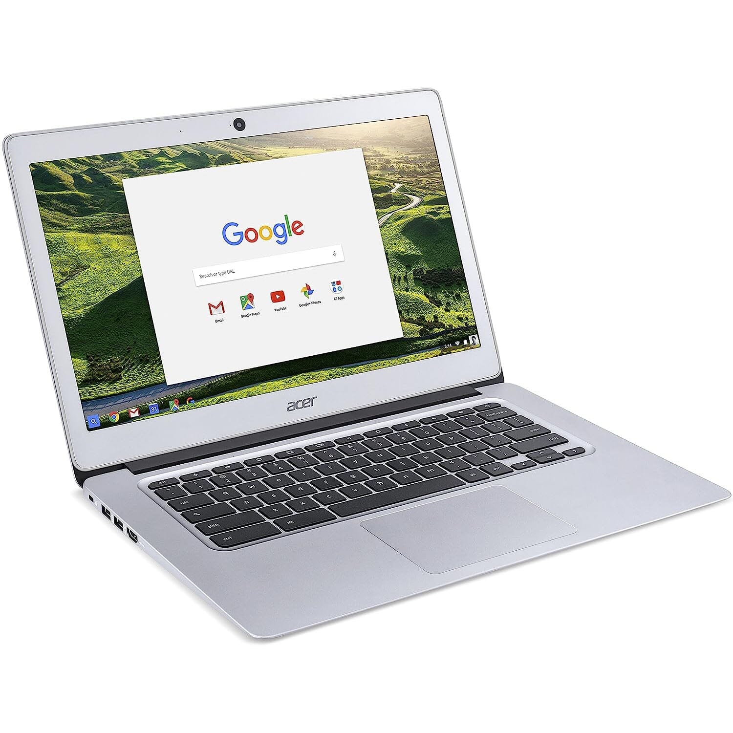 Acer 14 Chromebook N3160 1.60 GHz 4GB RAM 32 GB Storage, Silver (Refurbished) Cheap Sale Outlet