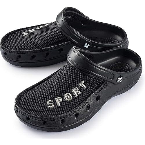 Roxoni Mens Rubber Sport Clogs with Breathable Mesh Upper Ebay Online