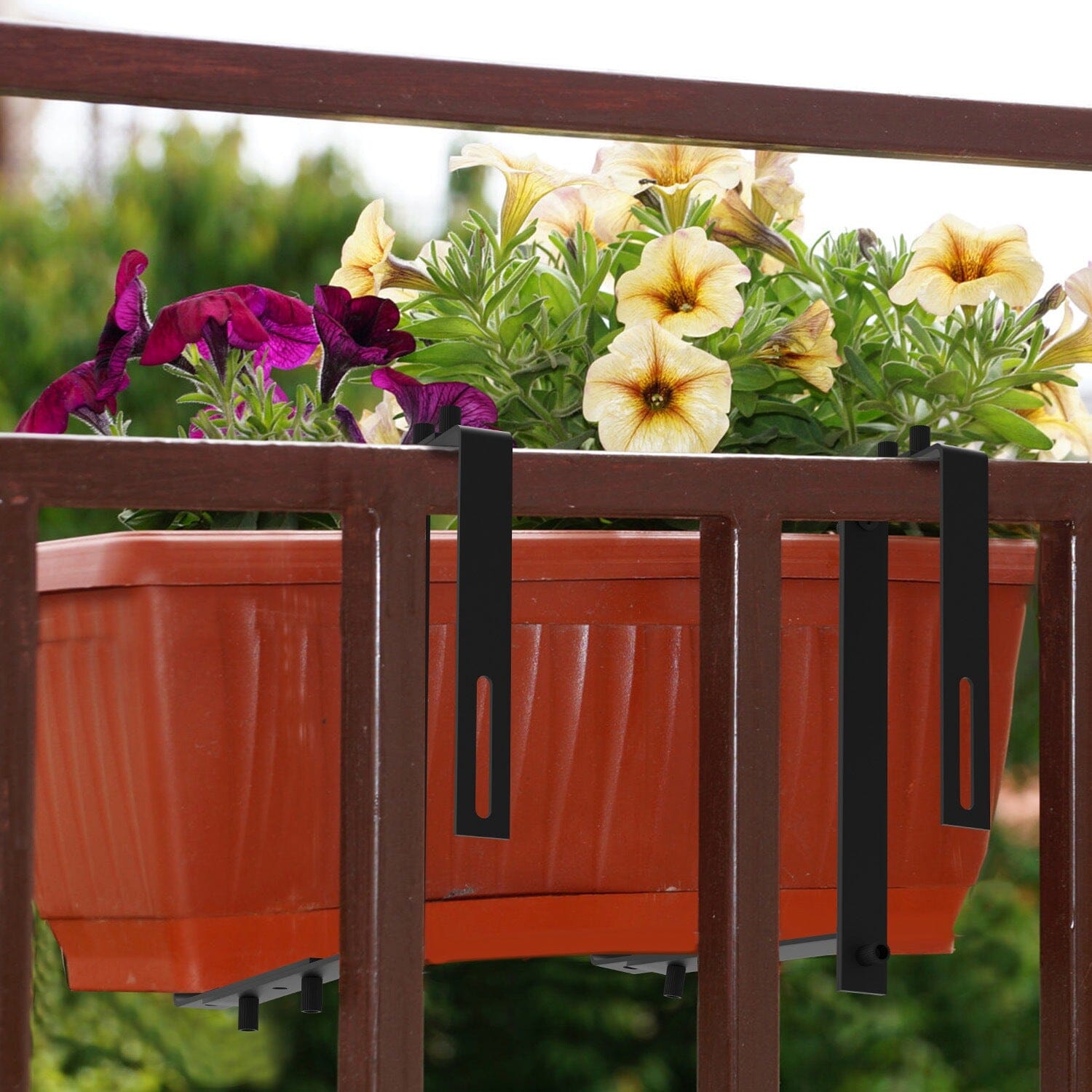 4-Piece: Adjustable Planter Box Brackets Cheap Pice Cost