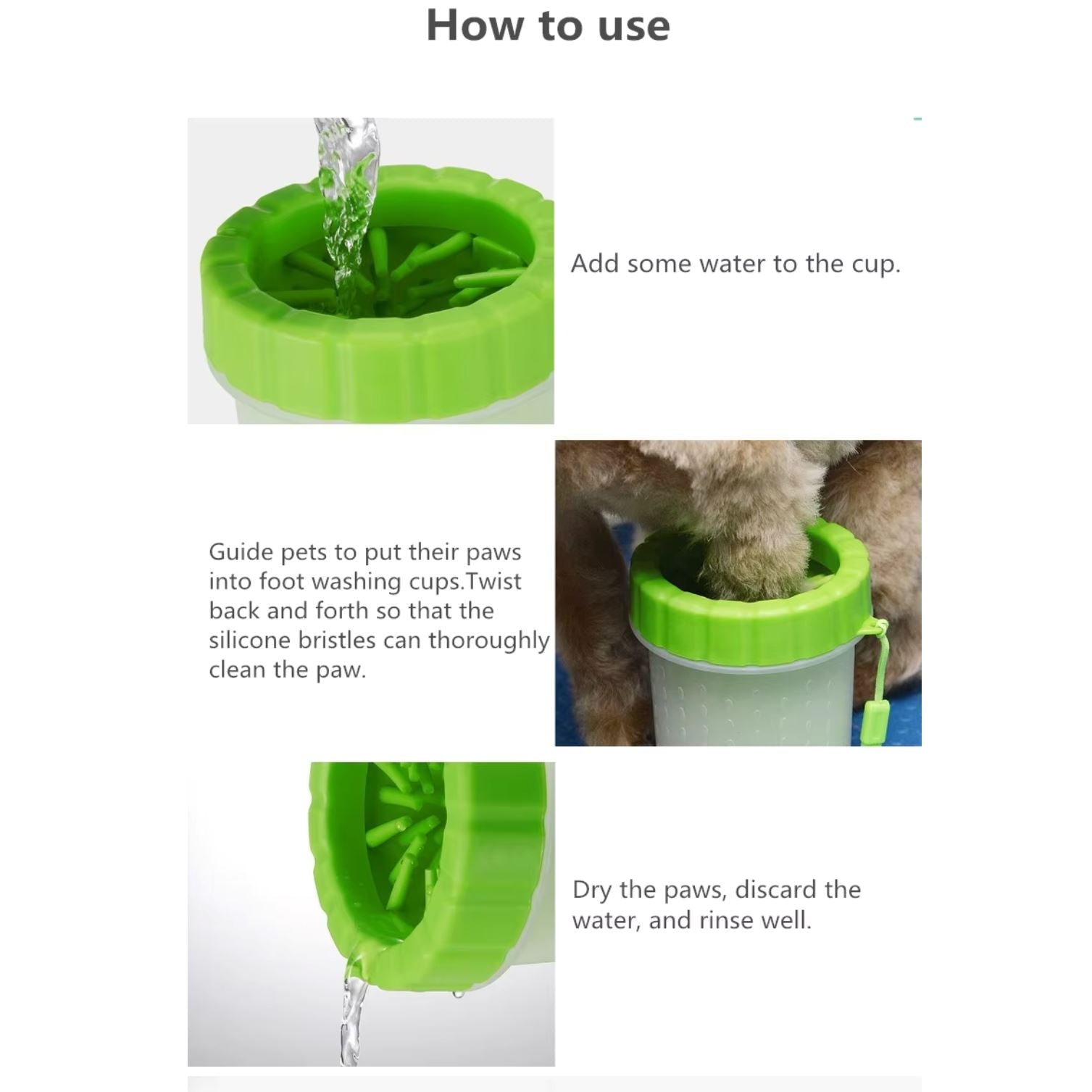 Easy Compact Portable Pet Paw Washer Cleaner For Sale Online