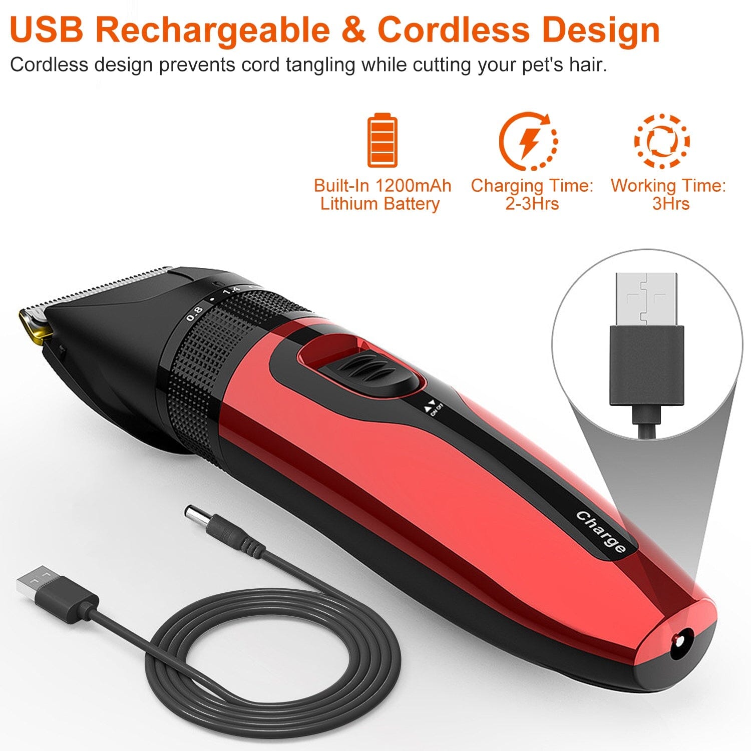 Rechargeable Cordless Pet Grooming Kit Quality From China Cheap