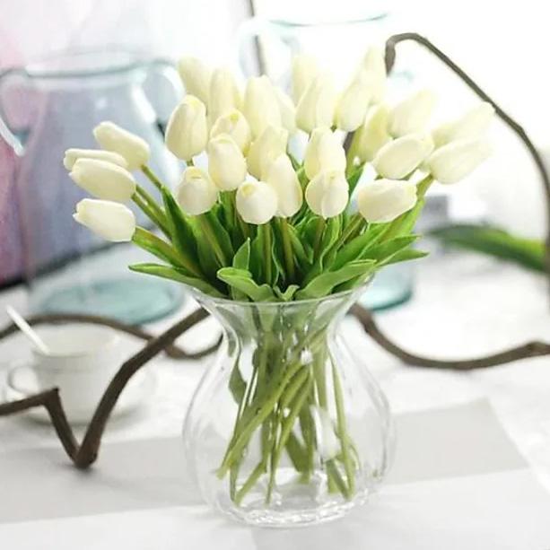 10-Pieces: PU Modern Style Bouquet Tabletop Flower Bouquet Discount For Cheap