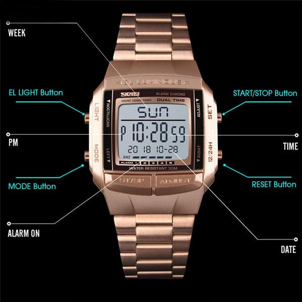 Men's Fashion LED Digital Watch Discount Amazon