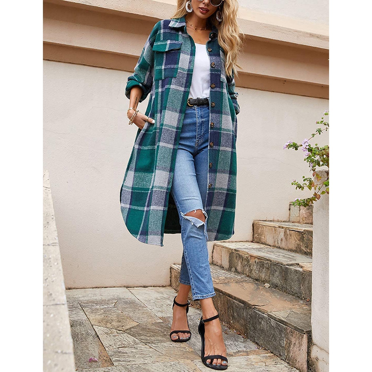 Womens Lounge Lapel Button Up Long Sleeve Sale Recommend