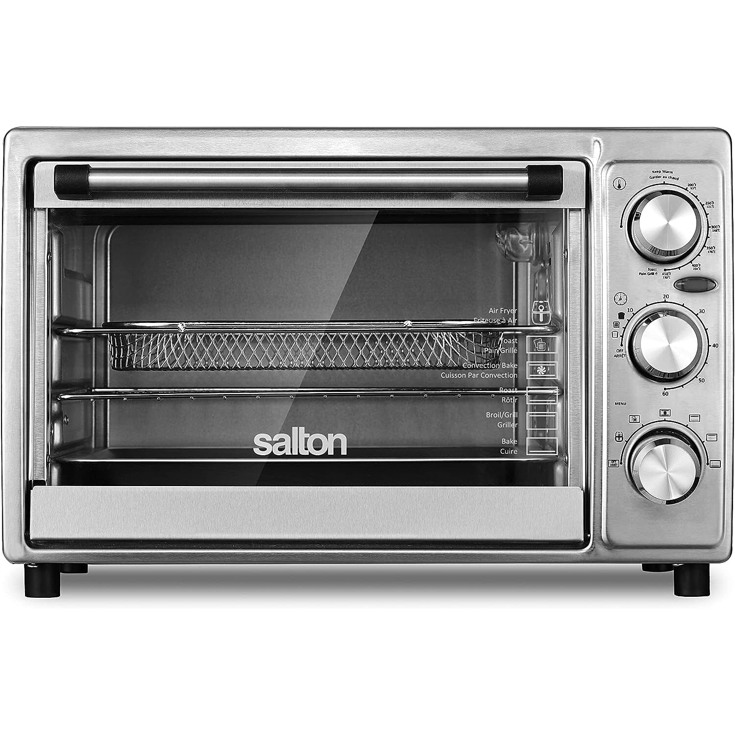 Salton Stainless Steel Air Fryer Toaster Oven Where To Buy Low Pice