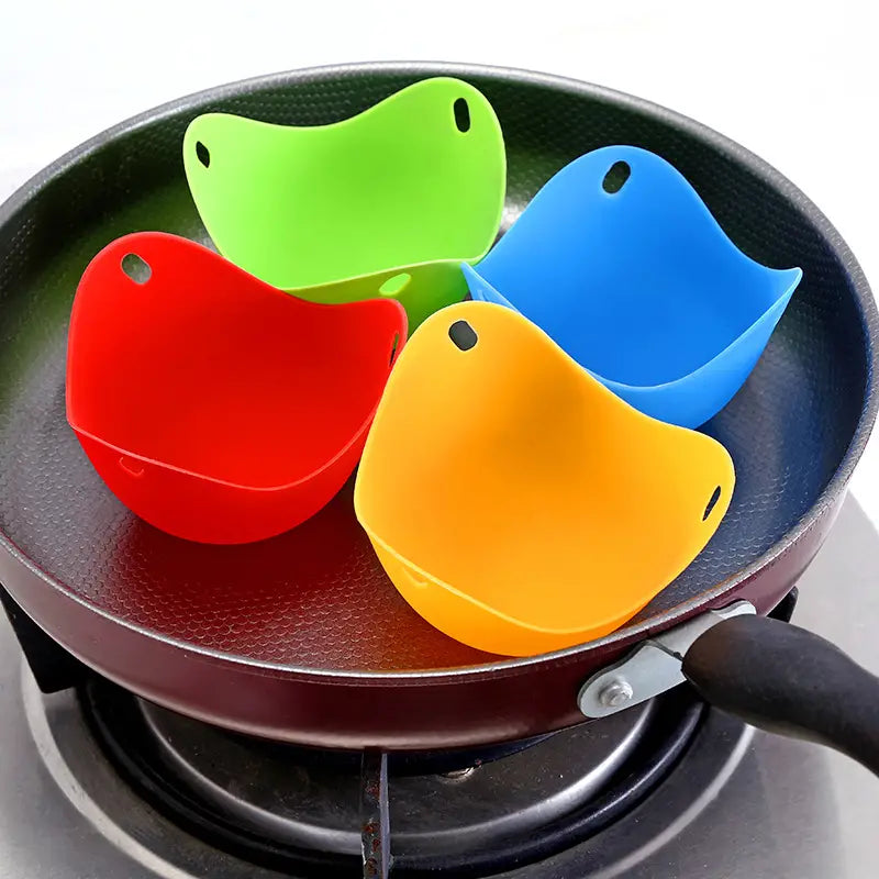 4-Pack: Silicone Egg Cooker From China Free Shipping Low Pice