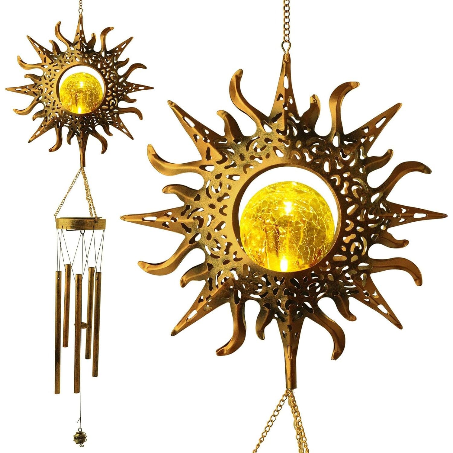 Sun Solar Wind Chimes Best Place For Sale