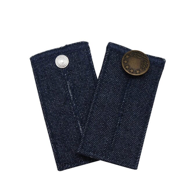 4-Piece: Jeans Elastic Waistband Button Extender Belt Free Shipping Hot Sale