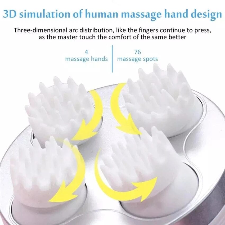 Deep Tissue Waterproof Scalp and Body Massager Great Deals Cheap Pice