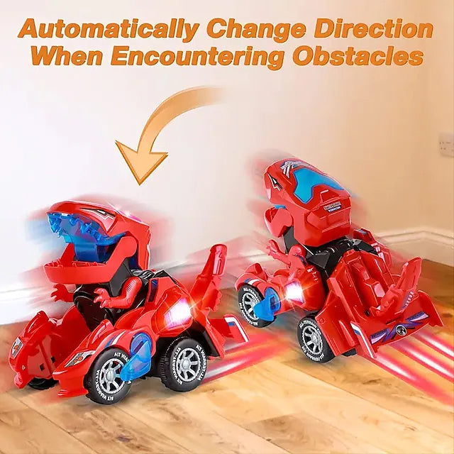 Electric Dinosaur Non Remote Control Morphing Vehicle Toy Looking For Sale Online