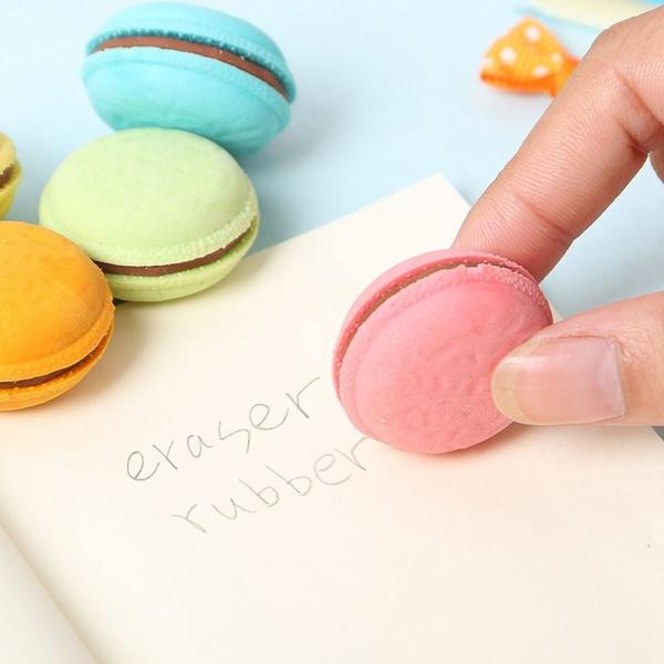 5-Pack: Macaron Erasers Buy